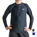 【エントリーで最大P10倍】 NIKE BOYS ナイキ スクール水着 男子 男児 男の子 プール BOYS　ロングスリーブ　F/Z　UV　ラッシュガード　1981916 nike 120 130 140 150 160 170