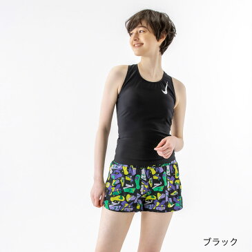 【NIKE FA22 新商品】 ナイキ FA22 グラフィック 2in1パンツ セパレーツ 2993074 NIKE ナイキ 水着 水泳 女性 レディース水着 スイミング セパレーツ セパレート フィットネス水着 体型カバー ブラック パープル サックス S M L XL