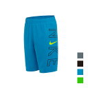 【30％OFF】【送料無料】 【NIKE SWIM公式】 NIKE ナイキロゴブレイカー8 ボレーショーツ NESSB780 1991009 キッズ 幼児 男の子 男子 男児 サーフパンツ 水着 nike ナイキ 120 130 140 150