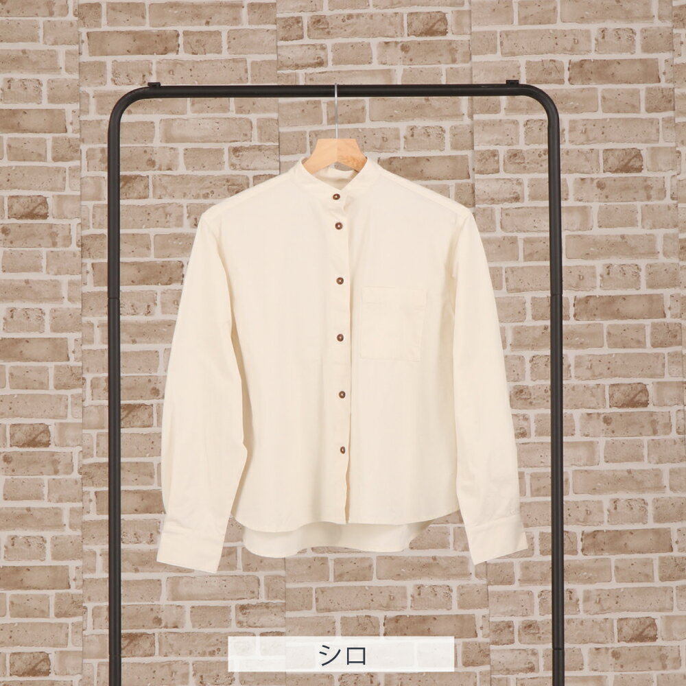 FOOTMARK NATURAL 24FA レディース長袖ノーカラーシャツ 3100356 フットマークナチュラル footmarknatural レディース 長袖 アウトドア キャンプ UV 吸水 防虫 ukiukiya-10004436 フットマークオンラインショップ サンプル画像2