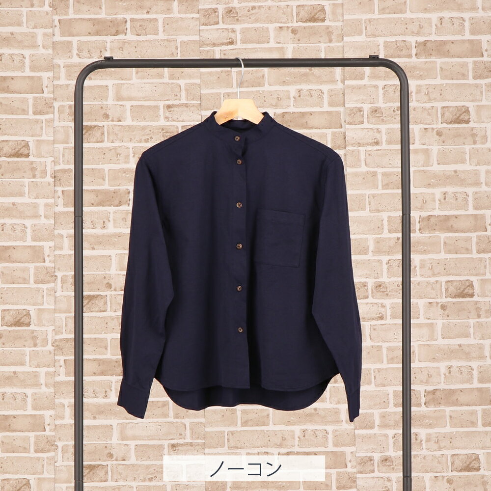 FOOTMARK NATURAL 24FA レディース長袖ノーカラーシャツ 3100356 フットマークナチュラル footmarknatural レディース 長袖 アウトドア キャンプ UV 吸水 防虫 ukiukiya-10004436 フットマークオンラインショップ サンプル画像3