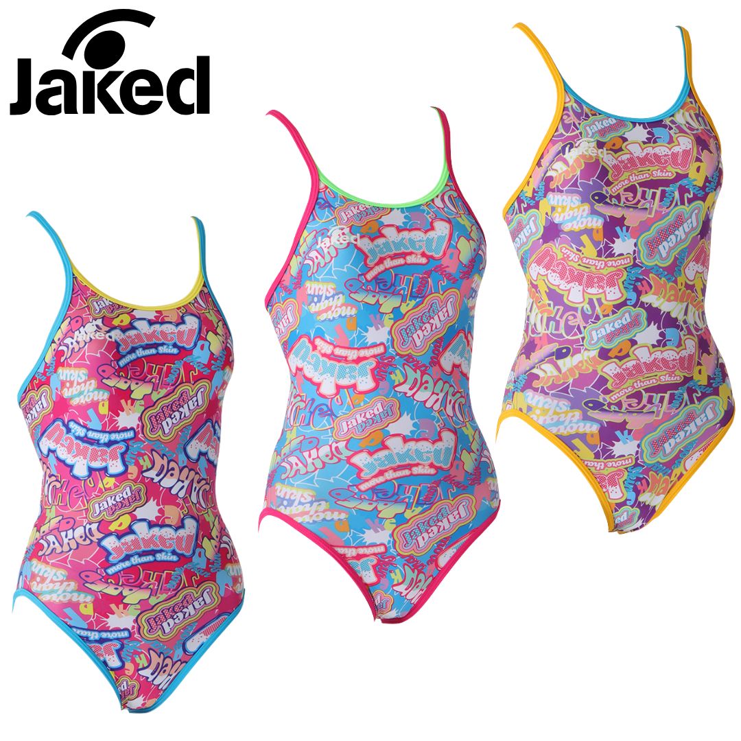 新規10％OFFクーポン有 Jaked ハイパーバックスーツ 830326 Jaked JAKED ジャケッド レディース 女性 水着 トレーニング ハイパーバックスーツ ワンピース 競泳 ジャケド 練習用 M L フットマーク