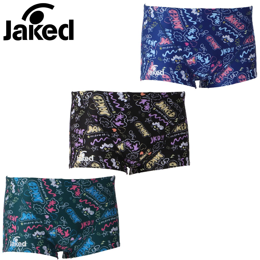 新規10％OFFクーポン有 Jaked　ショートスパッツ　830349　Jaked ジャケッド メンズ 男性 水着 トレーニング ショートスパッツ ショートトランクス マスターズ 競泳 ジャケド 練習用 M L フットマーク