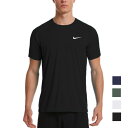 【NIKE SWIM公式】 NIKE SWIM ナイキ SS25 メンズ 男性 ラッシュガード 水着 エッセンシャル ショートスリーブ ハイドロガード NESS...