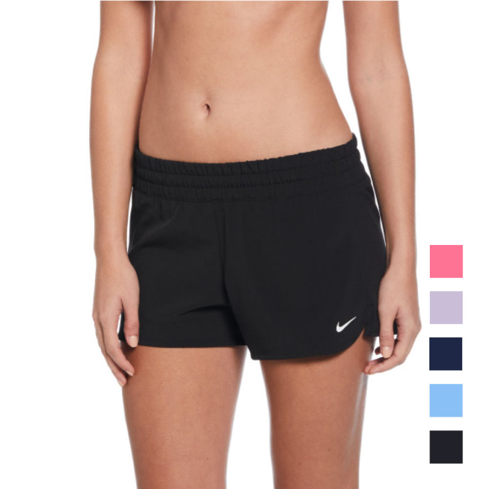 新規10％OFFクーポン有 【NIKE SWIM公式】ナイキ ソリッドカバーアップショーツ nessf320 ナイキ レデ..