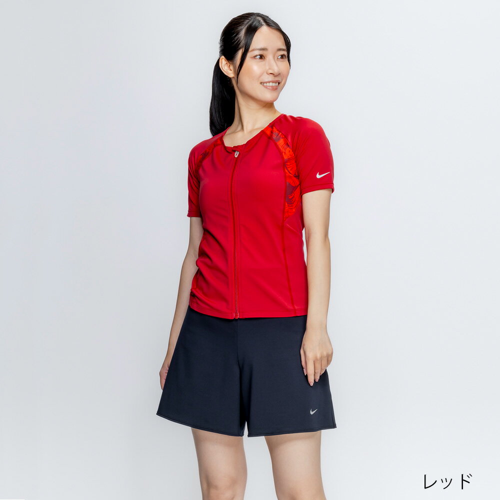 【NIKE SWIM公式】【2026SS】ナイキ SS26 【FLARE FIT SHORTS】半袖ジップ付きセパ...