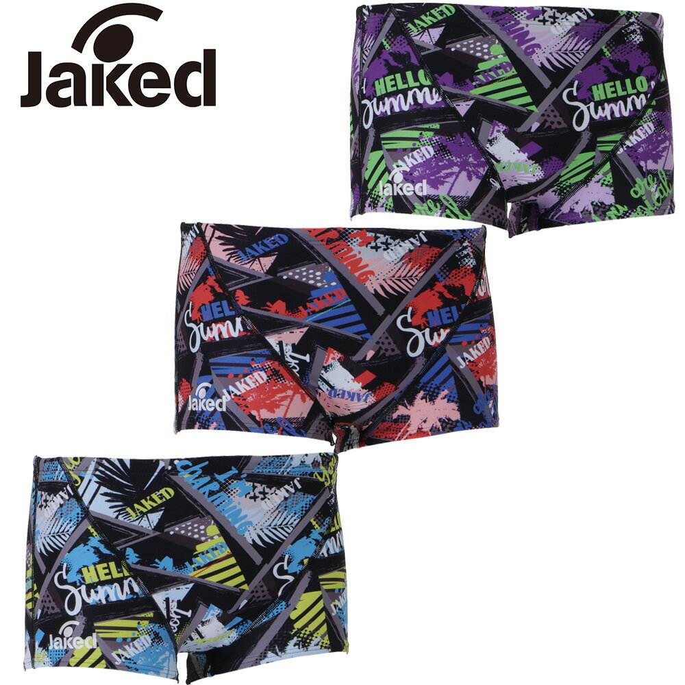 新規10％OFFクーポン有 【Jaked】【2026SS】ショートスパッツ 830392　Jaked ジャケッド メンズ 男性 水着 トレーニング ショートスパッツ ショートトランクス マスターズ 競泳 ジャケド 練習用 M L フットマーク