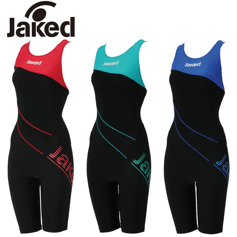 新規10％OFFクーポン有 【Jaked】【2026SS】レッグスーツ（無地） インナーパッド付 830410 JAKED ジャケッド レディース 女性 水着 ...