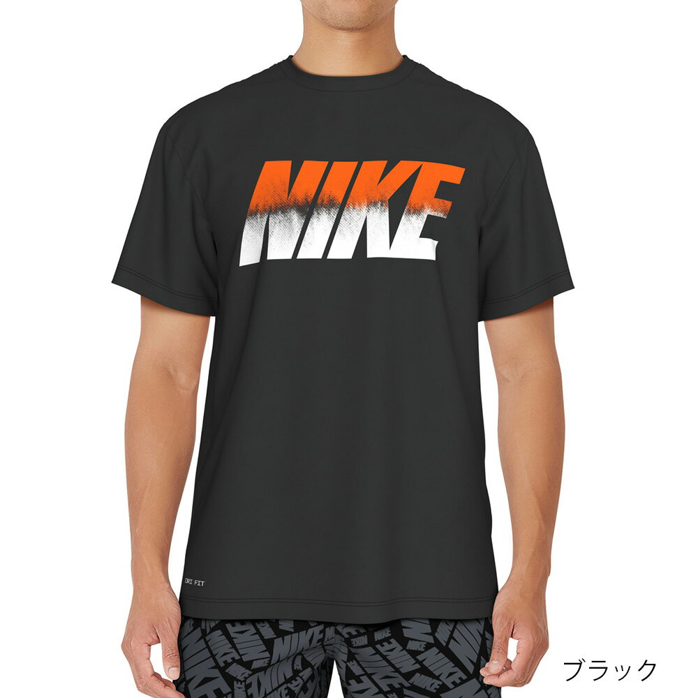 新規10％OFFクーポン有 【NIKE SWIM公式】【2025 SP SU】ナイキ フェードNIKE半袖ハイドロガード NESSF473 フィットネス 男性 メンズ UPF40+ M L XL スイミング UV フットマーク