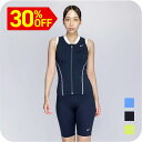 5,000円以上で5%OFFクーポン発行中 【NIKE SWIM公式】ナイキ SU25 ジップ付き袖なしセパレーツ 2993135 水泳 レディース水着 女性水着 スイミング オールインワン水着 女性 ブランド 体型カバー フットマーク