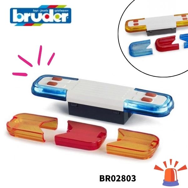 【ポイント】bruder ブルーダー サウンドライト はたらくくるま 車 ミニカー 男の子 誕生日プレゼント BR02803 人気 おすすめ おもちゃ サイレン 音 こども 子ども 子供 キッズ 知育玩具 パーツ オススメ 女の子 子ども用品 ベストセラー ファミリー向け ミニチュア
