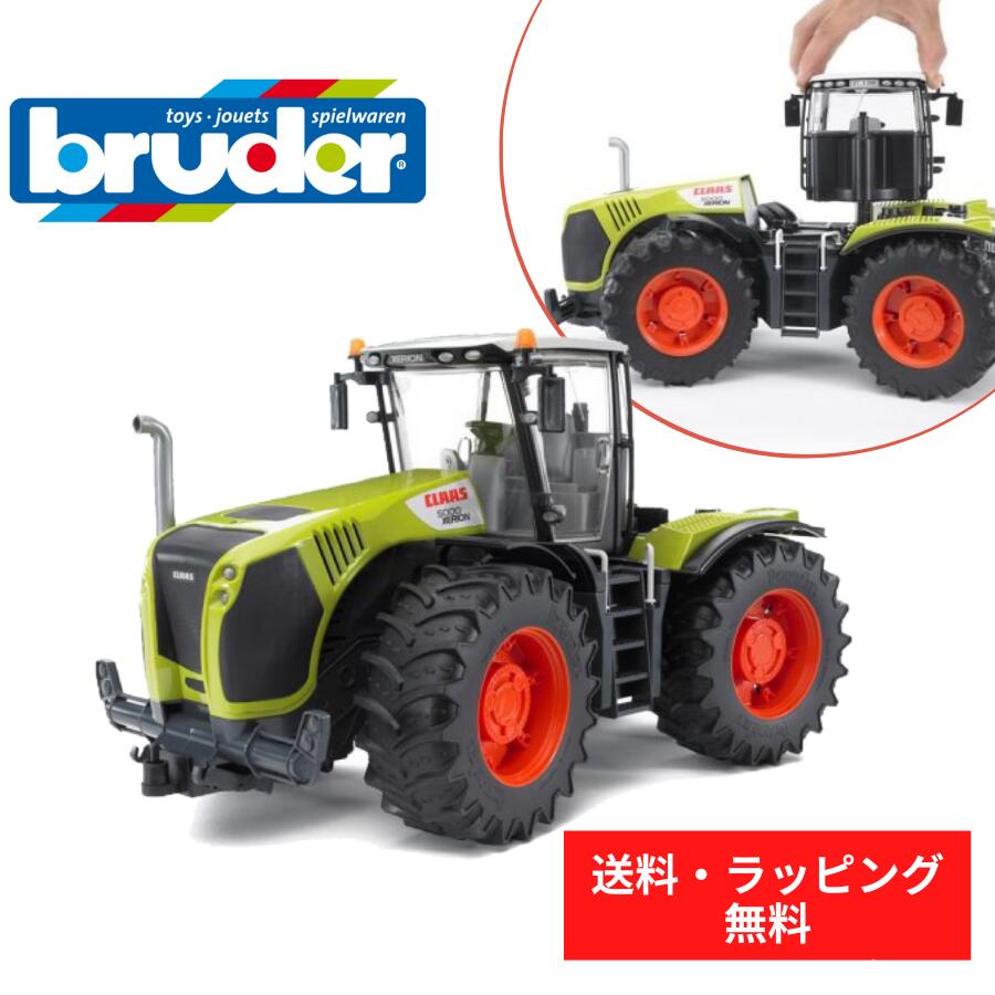 ポイントアップ中＋送料／ラッピング無料】 bruder ブルーダー Claas Xerion5000 トラクター 農業を支えるくるま 車 ミニカー 男の子 お誕生日 プレゼント BR03015 ドイツ 人気 おすすめ 知育玩具 おもちゃ ギフト