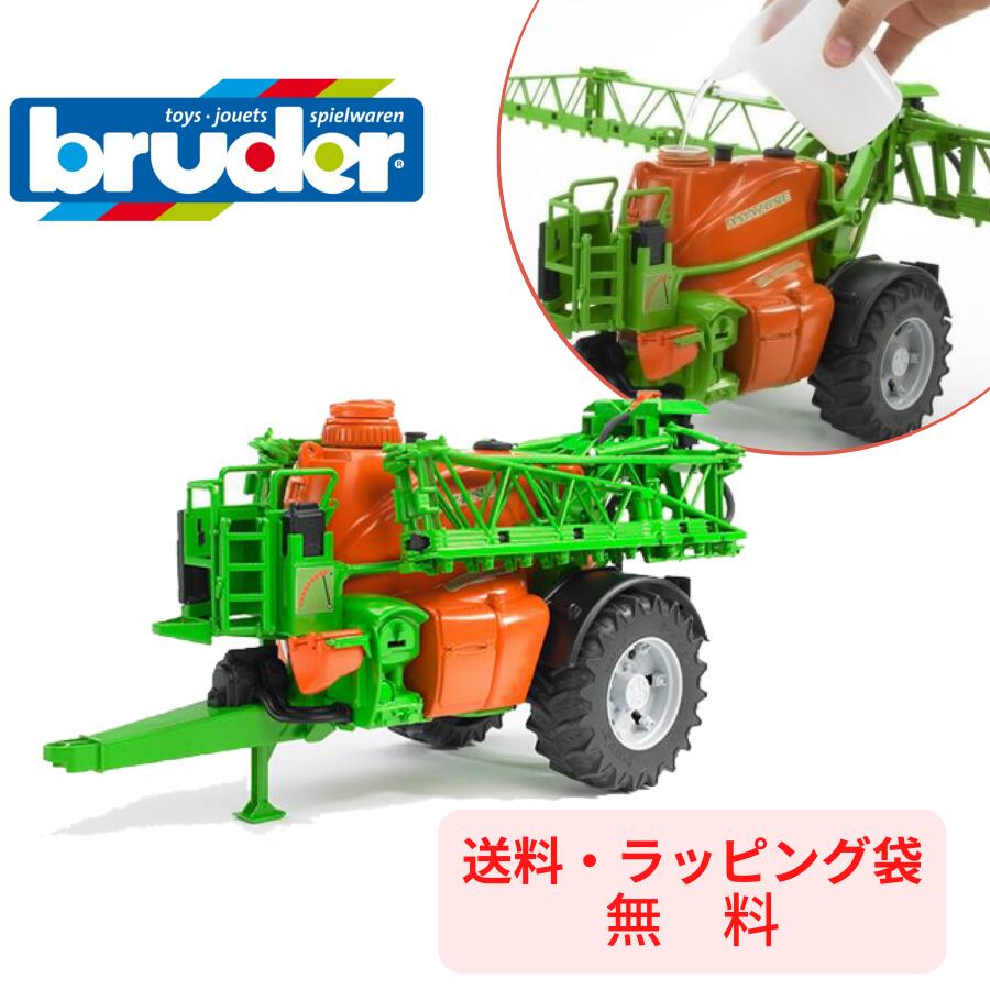 ブランド bruder（ブルーダー） 輸入者 株式会社ジョブインターナショナル 品番・商品名 BR02207 ・ Amazone スプレーヤー UX5200 生産国 ドイツ 材質 ABS樹脂 サイズ 箱サイズ：高22×幅42×奥18.5cm 商品サイズ：高19.7×幅38.3×奥99.6cm 重量：654g 内容 本体×1 対象年齢 4歳～ 備考 アマゾーネの散布機 放水可能（写真参照）、ポンプを動かし、ストッパーを開放することでホースに空いた無数の穴から散布 折りたたみ可能　小型はしご：スライド可能　自立アンカー：引出し／折りたたみ可能 ＊モニターの発色の具合により色合いが異なって見える場合がございます。