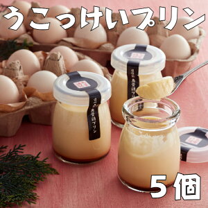 『TVラジオで紹介多数』烏骨鶏卵使用　うこっけいプリン 贈り物 ギフト バースデー プレゼント 静岡県産 高級卵使用