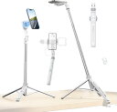 Ulanzi TT88 自撮り棒 Magsafe用 2in1 スマホ 三脚 オーバーヘッド スマホスタンド iPhone/android対応 コンパクト セルカ棒 軽量 360°+270°回転 リモコン付き 7段階伸縮 折りたたみ式 4-7インチ 旅行/セルフィー/撮影/ライブ配信に最適 白