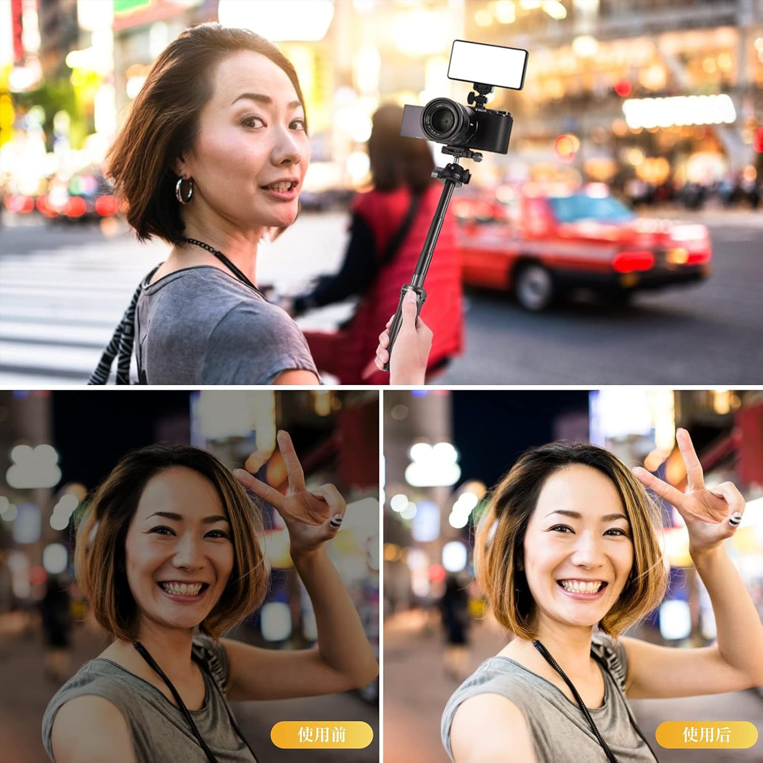 �ڴ��ָ���12%���ա�Ulanzi VL200 LED�ӥǥ��饤�� ������ 2500K-9000K ̵�ʳ�Ĵ�� ���ƾ��� Type-C ���ż� ���� ���� Ķ���� ������������ 5000mAh �ߥ� ���ʻ���/�ӥǥ�����/YouTube/Tiktok/������/����������Ŭ�� ���ܸ��������դ�