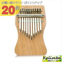 【マラソン PO20倍】カリンバ ハンドメイドミニ ナチュラル 10キー C調 ナチュラル GKL-700
