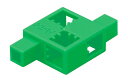 アーテック ArTec ARTECブロック ハーフD 緑8PCSセット 高品質