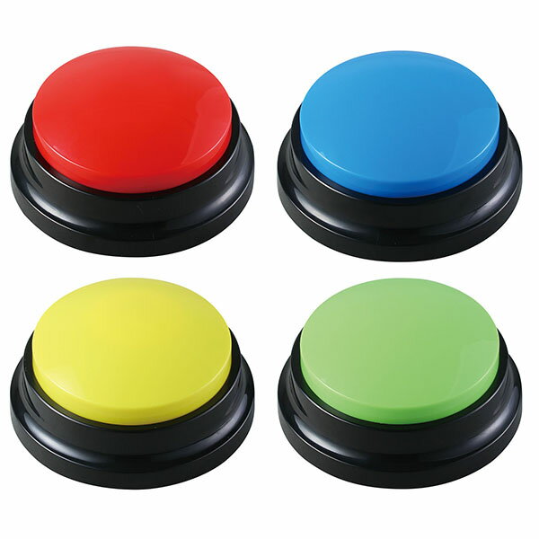 アーテック ArTec RECプッシュ　4色セット 再生 ボタン 授業 会話 知育 録音 発達障害 メッセージ 知育..