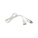 バッファロー iBUFFALO-電源延長ケーブル 1m ホワイト BSTAPEX10WH 高品質(2)