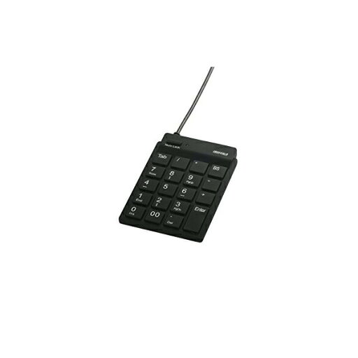 iBUFFALO スリムテンキーボード Tabキー付き ブラック BSTK11BK 高品質 iBUFFALO スリムテンキーボード Tabキー付き ブラック BSTK11BK 高品質