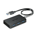 【 送料無料 】 バッファロー 4ポート USB3.0 バスパワー 4ポート ハブ マグネット付 ブラック BSH4U300U3BK