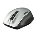 バッファロー 無線 レーザー プレミアムフィットマウス Mサイズ シルバー BSMLW500MSV 高品質(2)