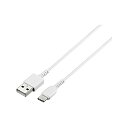 バッファロー Type-Cケーブル A-C 1.0m ホワイト BSMPCAC110WH 高品質