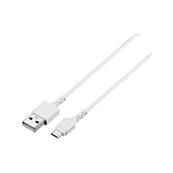 バッファロー USB microBケーブル スリム 0. 5m ホワイト BSMPCMB105WH 高品質