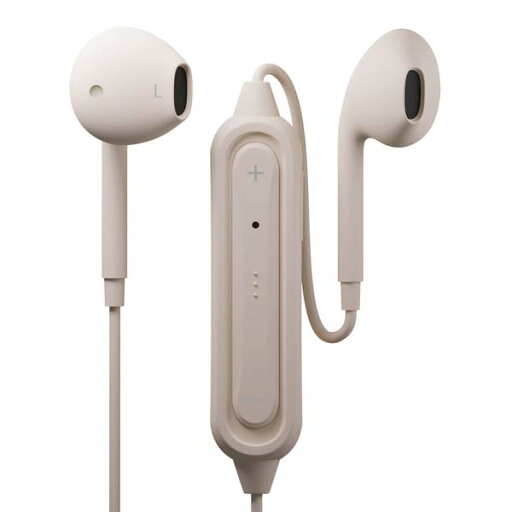 PGA PG-BTE12IE5BE Bluetooth 5.0搭載 ワイヤレスステレオイヤホン インナーイヤータイプ ベージュ PGA PG-BTE12IE5BE Bluetooth 5.0搭載 ワイヤレスステレオイヤホン インナーイヤータイプ ベージュ