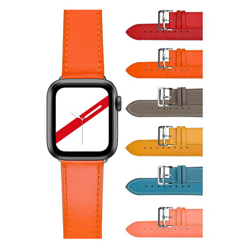 shizukawill AppleWatch 38mm / 40mm / 41mm ベルト AppleWatch 38mm / 40mm / 41mm オレンジ APWABT0140OR シズカウィル shizukawill AppleWatch 38mm / 40mm / 41mm ベルト AppleWatch 38mm / 40mm / 41mm オレンジ APWABT0140OR シズカウィル