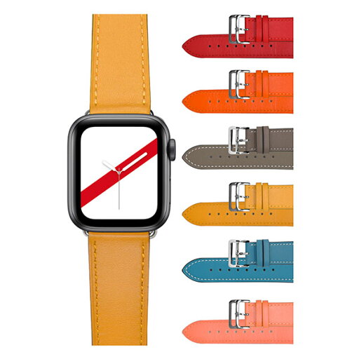 shizukawill Apple Watch 42mm / 44mm / 45mm ベルト Apple Watch イエロー APWABT0144YE シズカウィル shizukawill Apple Watch 42mm / 44mm / 45mm ベルト Apple Watch イエロー APWABT0144YE シズカウィル