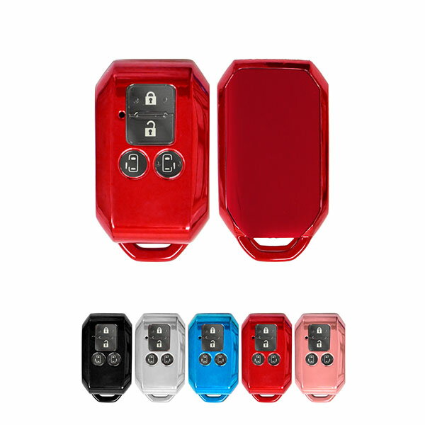shizukawill ドライブライフ スズキ車用 キーケース スマートキーケース KEYSZ24 レッド ACCARKEYSZ24RE シズカウィル