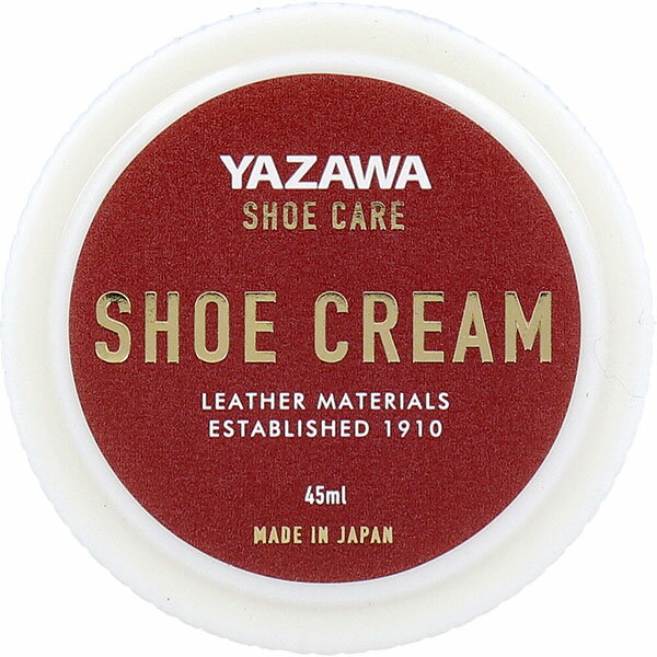YAZAWA SHOE CARE シュークリーム ダークブラウン 45mL