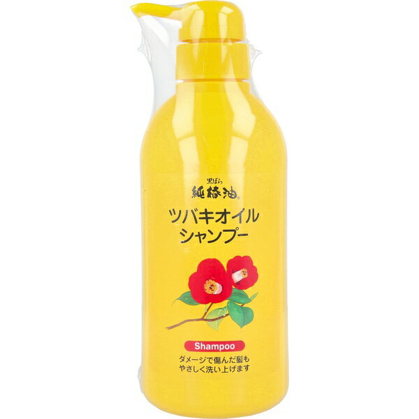 【10個セット】 純椿油 ツバキオイル シャンプー 500mL