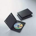 【正規代理店】 エレコム CCD-DVD01BK トールケース DVD BD 対応 標準サイズ 1枚収納 3個セット DVDトールケース ( 3枚パック ブラック ) 高品質