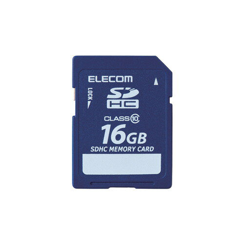 【正規代理店】 エレコム MF-FSD016GC10R SD カード 16GB Class10 データ復旧サービス