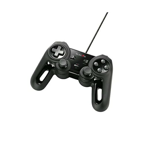 【正規代理店】 エレコム JC-U4013SBK 有線ゲームパッド Windows10対応 連射機能搭載 振動機能搭載 USB接続 耐久仕様 対応 ブラック 13ボタン 1.8m Windows11 ELECOM 6カ月保証 アクセサリー ホワイト ゲーム 振動 コントローラー 高品質 有線 高品質 【正規代理店】 エレコム JC-U4013SBK 有線ゲームパッド Windows10対応 連射機能搭載 振動機能搭載 USB接続 耐久仕様 対応 ブラック 13ボタン 1.8m Windows11 ELECOM 6カ月保証 アクセサリー ホワイト ゲーム 振動 コントローラー 高品質 有線 高品質