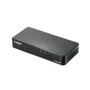 【正規代理店】 エレコム EHC-G08PN2-JB スイッチングハブ 1000BASE-T対応 8ポート ファンレス マグネット付き プラスチック筐体 ブラック ELECOM 1年保証 ギガビット マグネット付 ギガビット対応 電源内蔵 エコ省電力タイプ プラスチック パソコン周辺機器 高品質