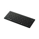 【正規代理店】 エレコム TK-FBP102BK ワイヤレス ミニ キーボード Bluetooth 3.0 軽量×薄型 Windows Android Mac iOS対応 ブラック Windows11 対応