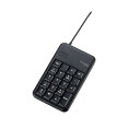 【正規代理店】 エレコム TK-TCM013BK テンキー 有線 Sサイズ メンブレン tabキー / 00キー付き 1000万回高耐久 ブラック コンパクトUSBテンキーパッド 6カ月保証 高品質(2)