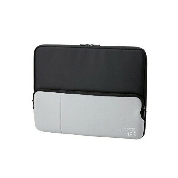 【正規代理店】 エレコム BM-IBPT15BK ノートPCバッグ インナーバッグ ノートパソコン バッグ ポケット付き ブラック×グレー ?15.6インチノートPC対応 ELECOM 軽量 収納 タブレットケース インナーケース パソコン 収納サイズ ポーチ カバン パソコンケース 高品質