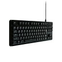 【正規代理店】 エレコム TK-VK210SBK Vcustom ゲーミングキーボード VK210S ゲーミング キーボード V custom Vカスタムブイカスタム 有線 着脱式 メカニカル ネオクラッチキーキャップ テンキーレス スピードリニア(銀軸) ブラック ELECOM 2年保証 銀軸 高品質
