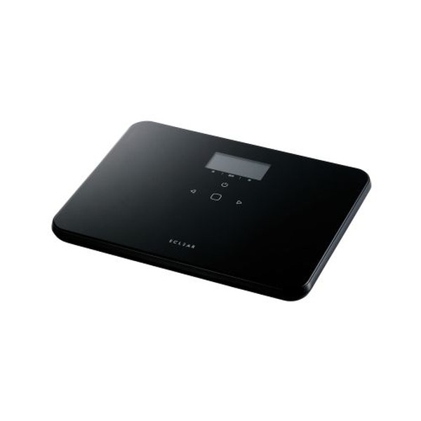 【正規代理店】 エレコム HCS-WS01BK 体重計 自動認識機能付 100g単位 Wi-Fi スマホ連動 BMI 2項目測定可 ECLEAR Plus ブラック 1年保証 高品質