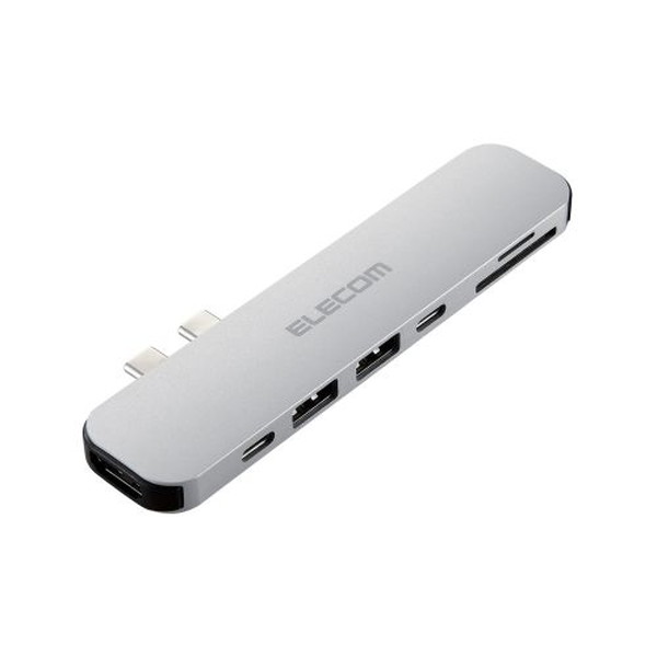 Ź 쥳 DST-C24SV/EC USB Type-C ϥ ɥå󥰥ơ MacBook 7-in-2 PDб Type-C1 ǡžType-C1 USB-A2 HDMI1 SD1 microSD1 С