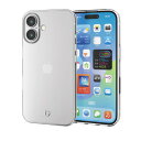 【正規代理店】 エレコム PM-A24AREUCTCR iPhone 16 ケース ソフト カバー リサイクル材 衝撃吸収 薄型 ストラップホール付 クリア ELECOM 高品質