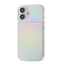 【正規代理店】 エレコム PM-A24AUCTFACR iPhone 16 ケース ソフト カバー 衝撃吸収 カメラレンズ保護設計 推し活 チェキ収納 クリアオーロラ ELECOM 高品質