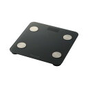 【正規代理店】 エレコム HCS-BTFS01BK 体重計 体組成計 ヘルスメーター Bluetooth スマホ連動 【 体重 体脂肪率 BMI 内臓脂肪レベル 皮下脂肪率 骨格筋率 骨量 基礎代謝 FFMI 9項目測定可 】 ブラック 高品質