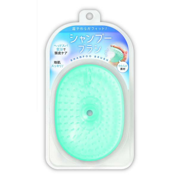 【8個セット】 超やわらかフィットシャンプーブラシブルー