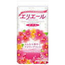 【2個セット】 大王製紙 エリエールトイレットティシューフラワープリント12ロール(ダブル) 芯あり 日用品 パック 消耗品 衛生紙用品 紙製品 フラワープリン...